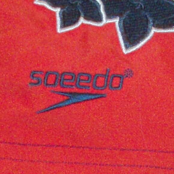 red and gray speedo swim trunks - Picture 2 of 2